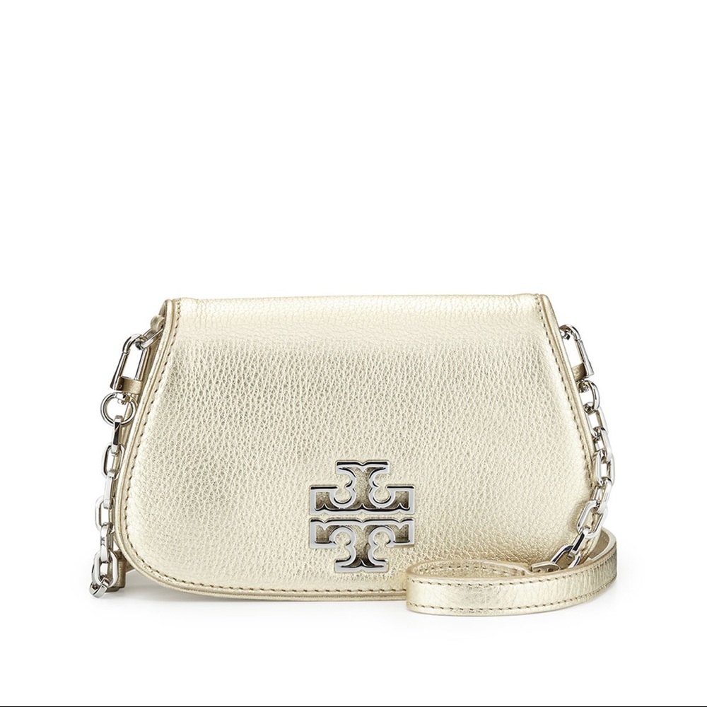 Tory Burch Gold Crossbody Purse
